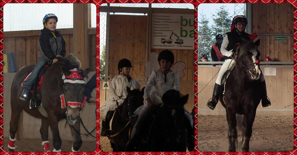 Weihnachtsponyreiten